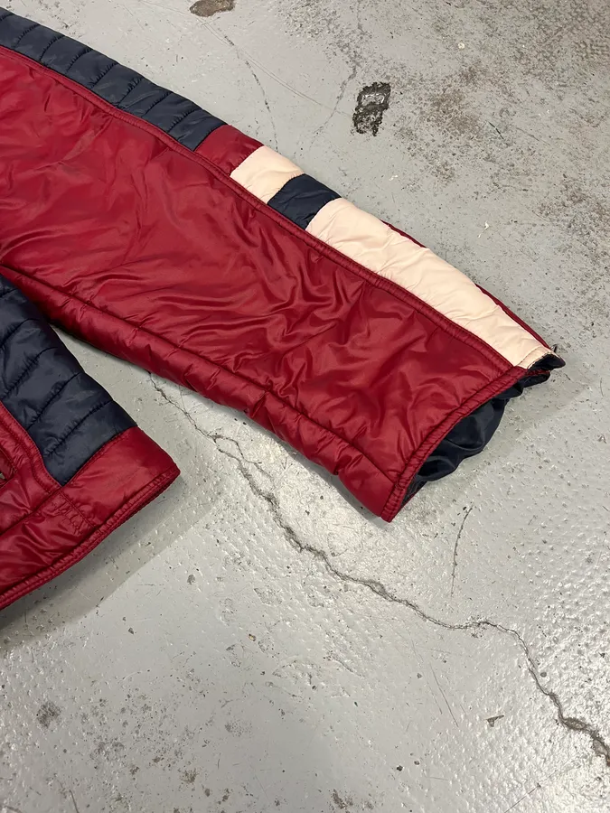 AW2008 Dolce & Gabbana Ski Retractable Hood Red Puffer Jacket - Image 7