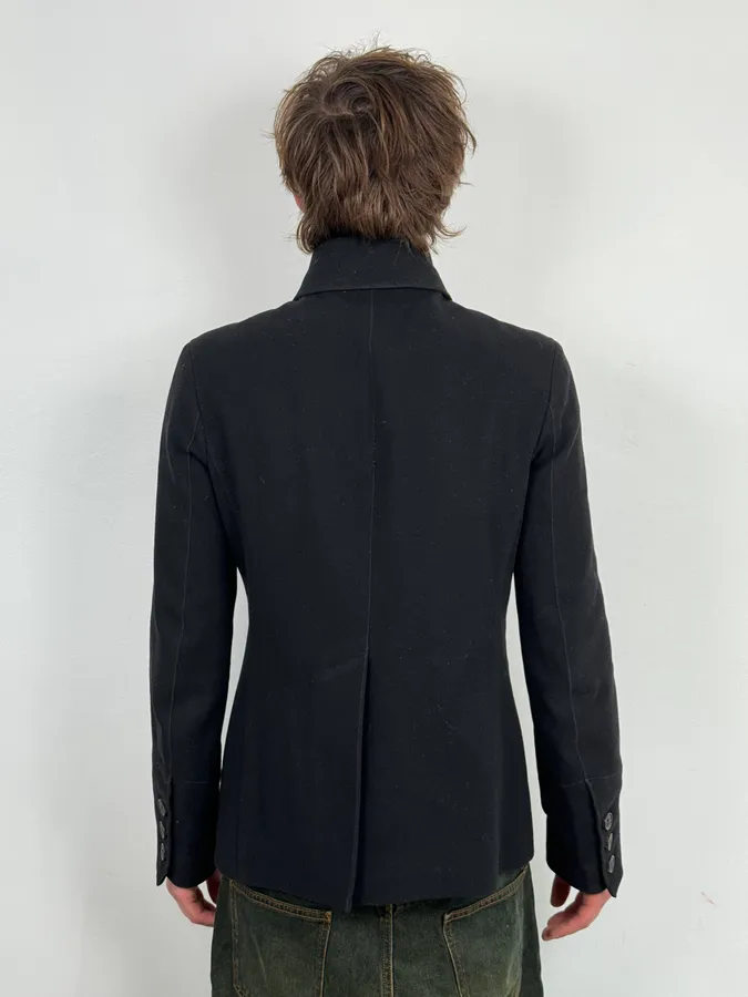 AW2008 Dsquared2 Black Caban Wool Jacket - Image 3