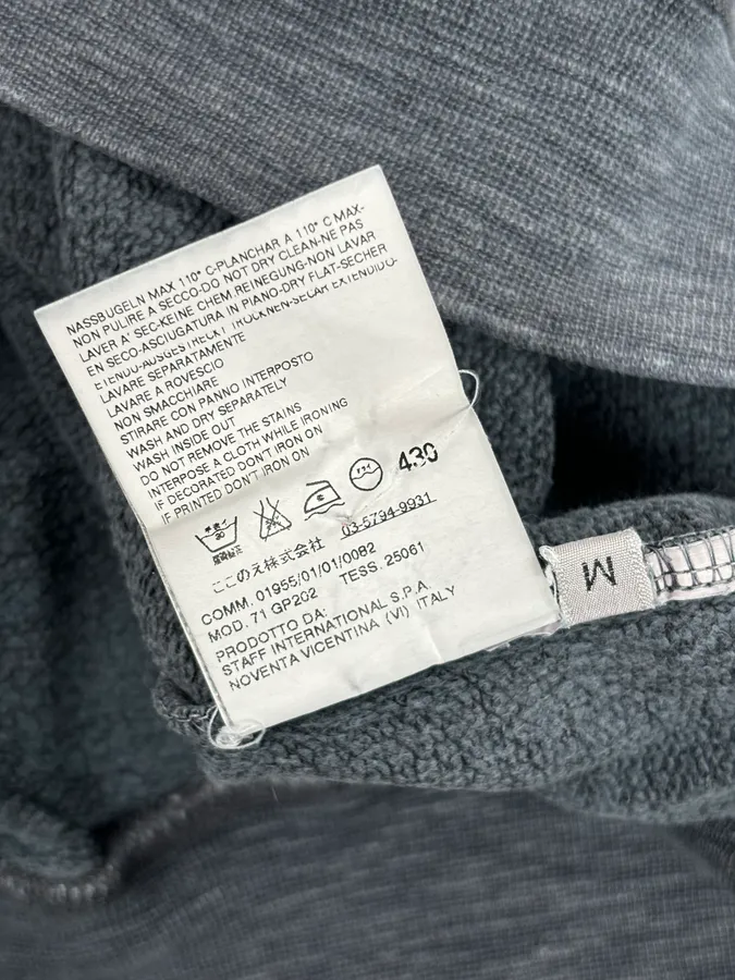 AW2008 Dsquared2 Punk Grey Rock Crewneck Sweater - Image 9