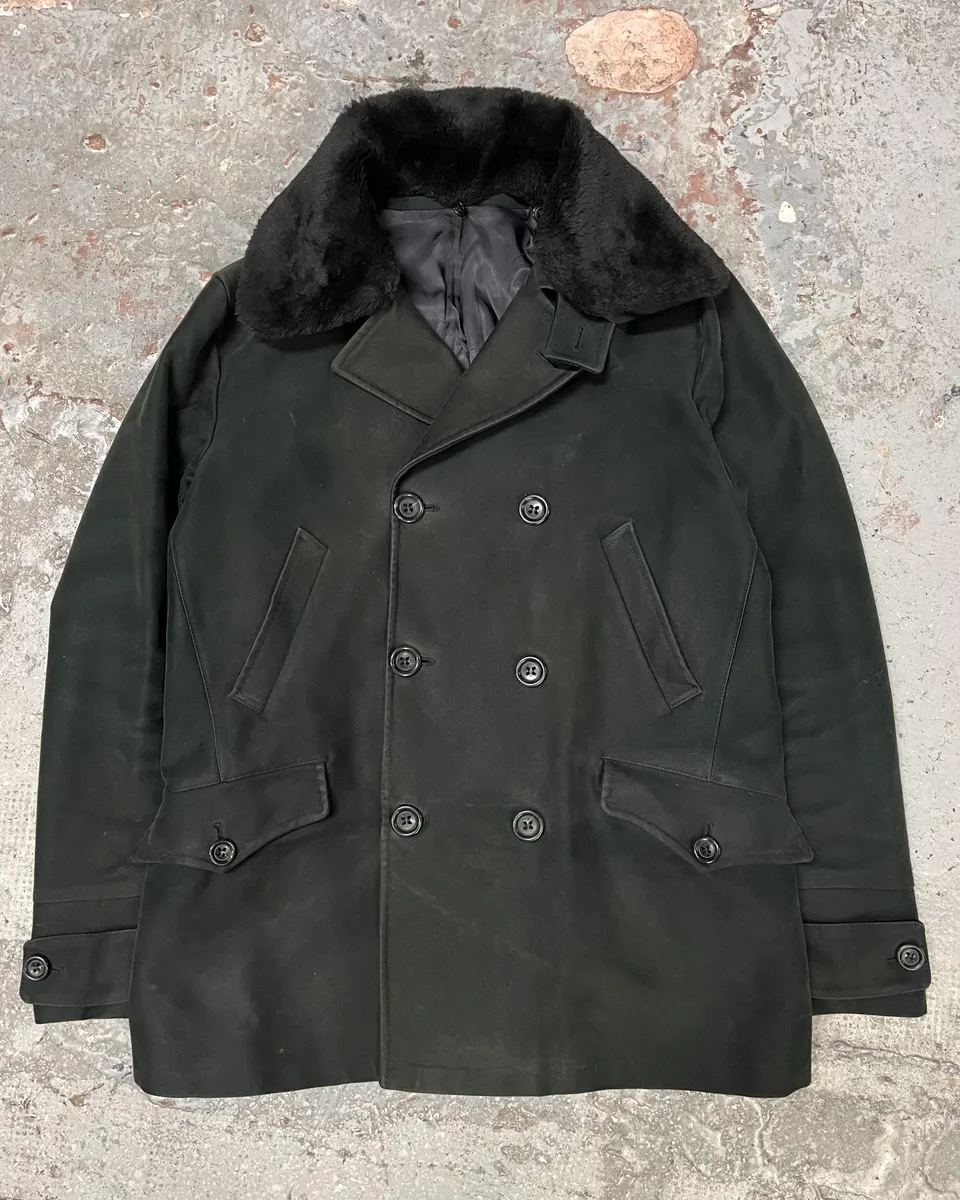 AW2008 Emporio Armani Dark Green Caban Dark Buttoned Jacket