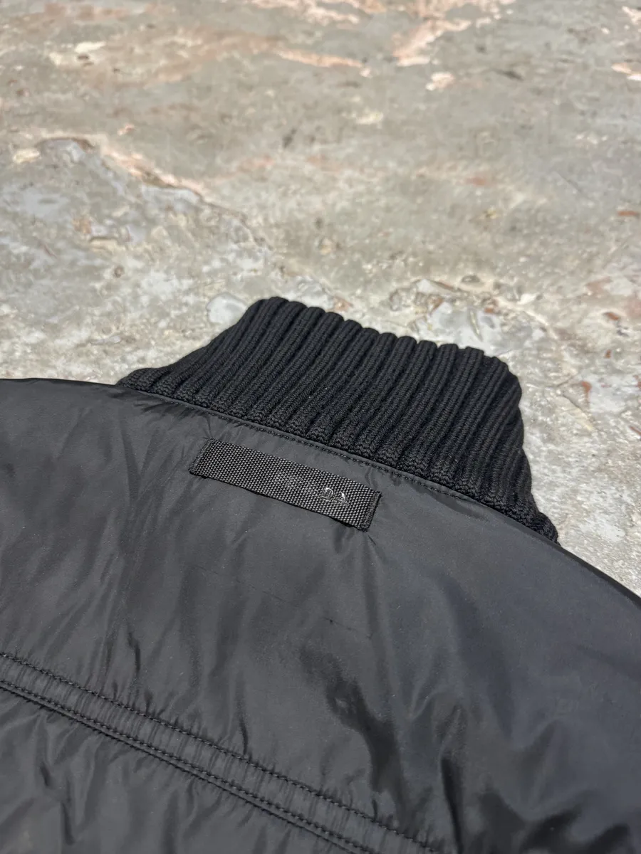 AW2008 Prada Black Nylon Utility Bomber Jacket - Image 14
