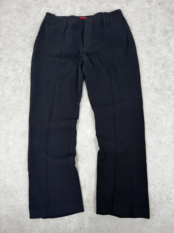 AW2008 Prada Black Sleek Pants
