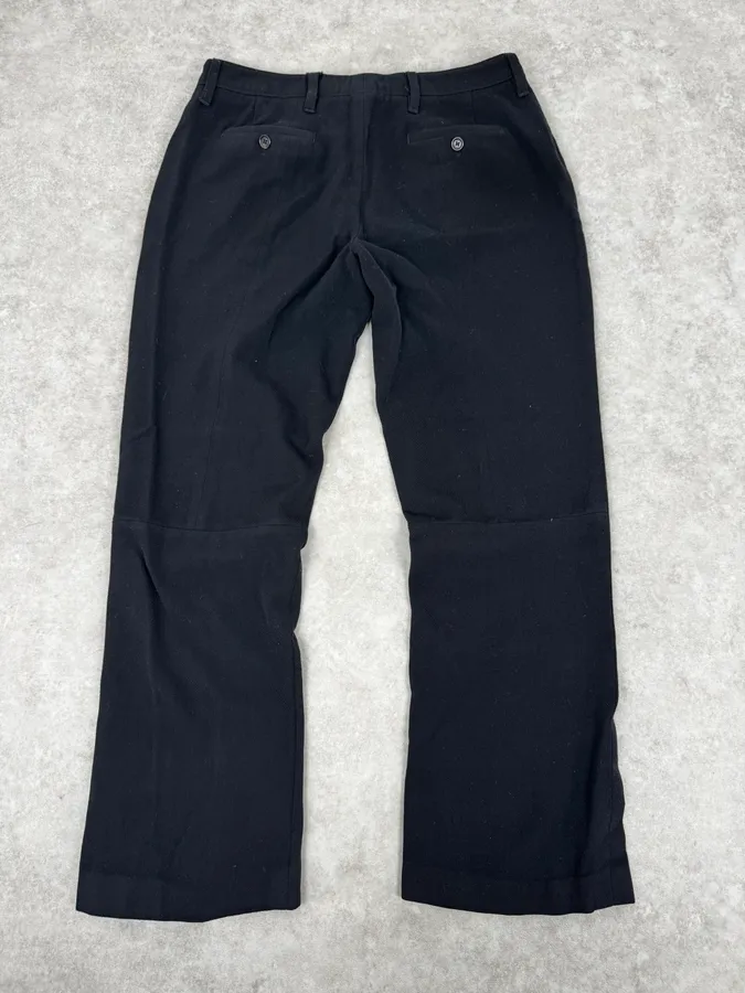 AW2008 Prada Black Sleek Pants - Image 5