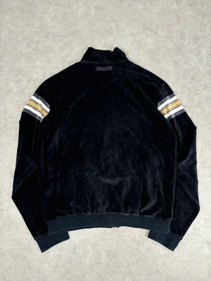 AW2008 Prada Black Zip-up Sweater & Pants Tracksuit - Image 10