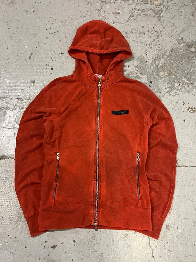 AW2008 Prada Faded Orange Vitamina Sweater