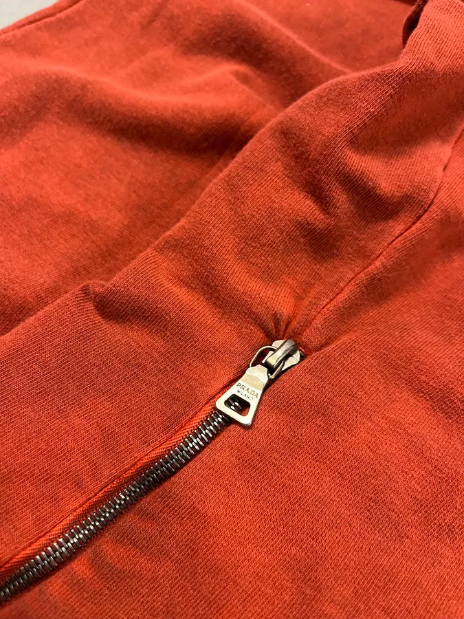 AW2008 Prada Faded Orange Vitamina Sweater - Image 9