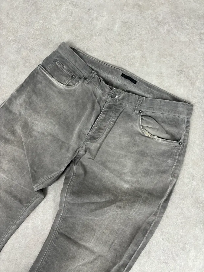 AW2008 Prada Grey Denim Jeans - Image 5