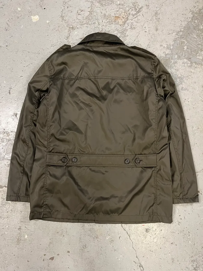 AW2008 Prada Nylon Cargo Brown Jacket - Image 7