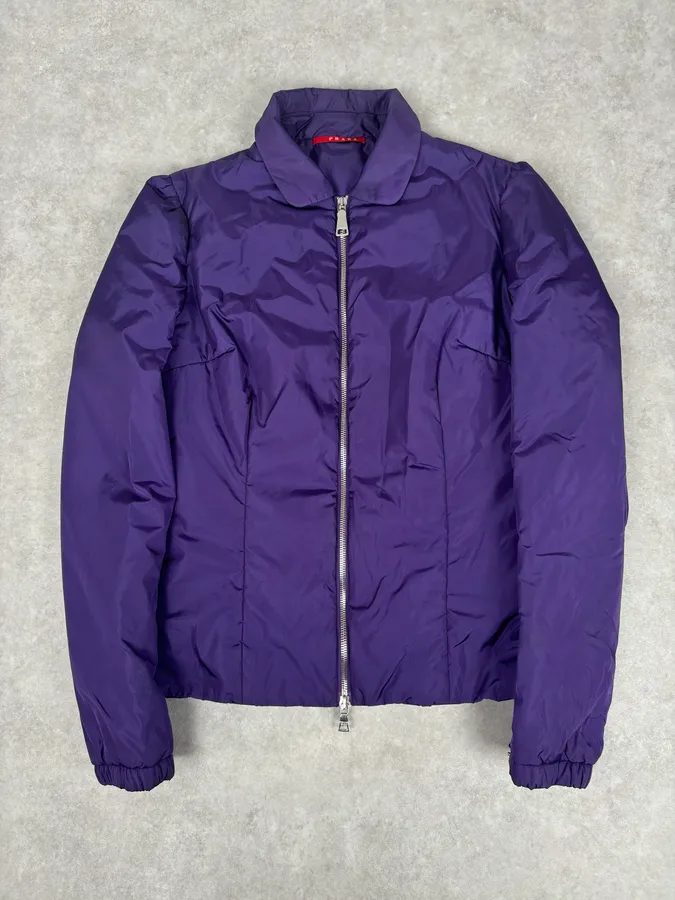 AW2008 Prada Purple Nylon Light Jacket