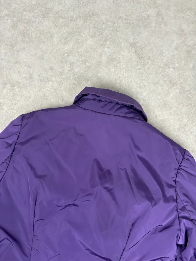 AW2008 Prada Purple Nylon Light Jacket - Image 6