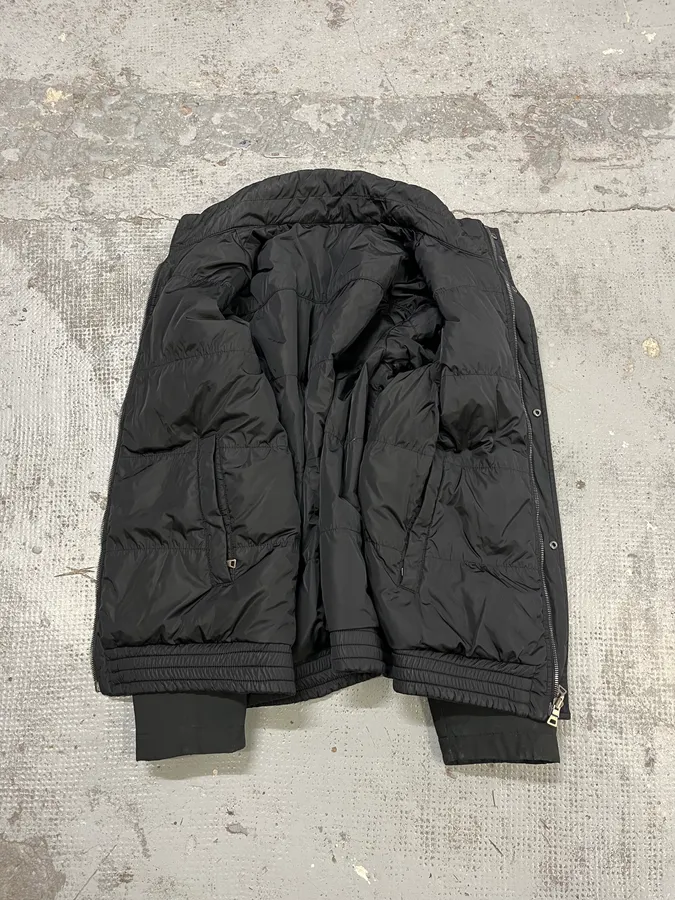 AW2008 Prada Reversible Black Puffer Jacket - Image 15