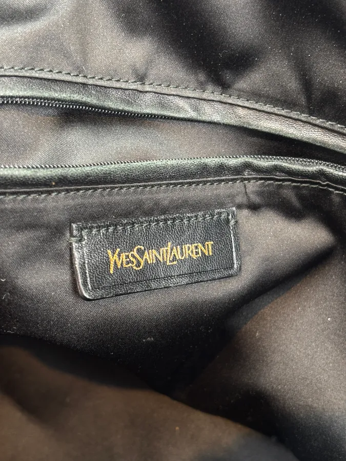 AW2008 Yves Saint Laurent Muse Dark Green Leather Handle Bag - Image 16