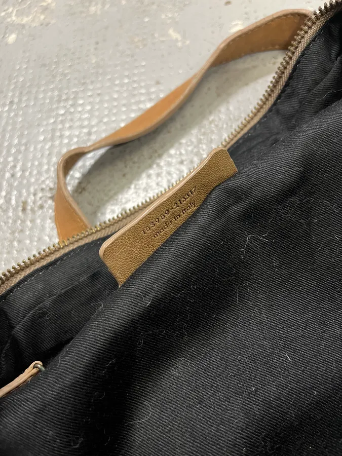 AW2008 Yves Saint Laurent Muse Tan Brown Leather Handle Bag - Image 10