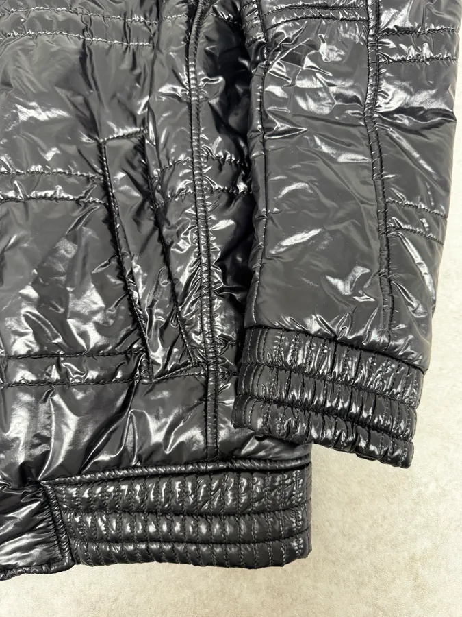 AW2009 Daniele Alessandrini Black Puffer Jacket - Image 9