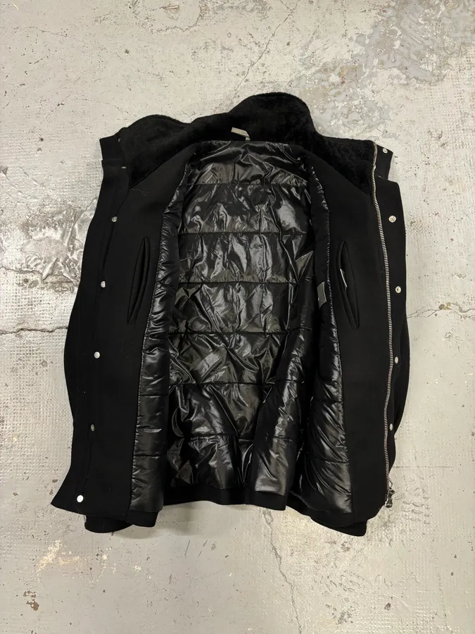 AW2009 Dior Black Wool Multi-Pocket Classy Coat by Kris Van Assche - Image 9