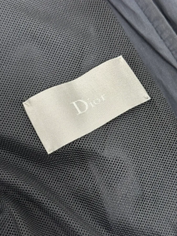AW2009 Dior Navy Bomber Jacket by Kris Van Assche - Image 11