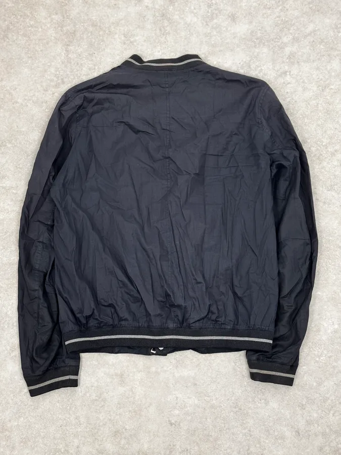 AW2009 Dior Navy Bomber Jacket by Kris Van Assche - Image 4