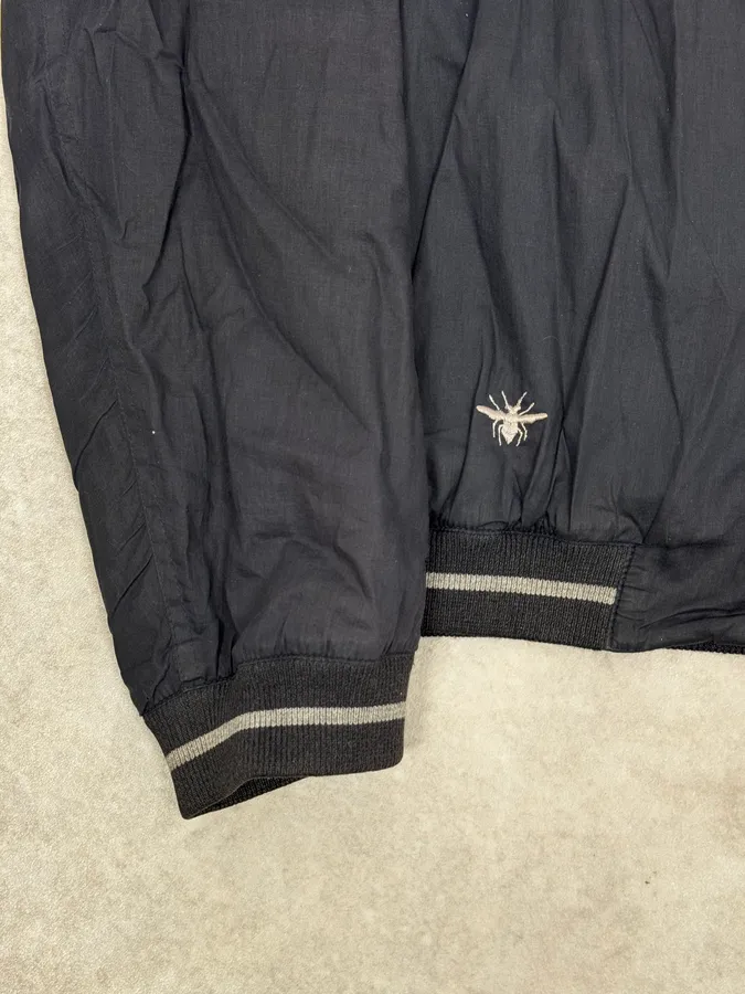 AW2009 Dior Navy Bomber Jacket by Kris Van Assche - Image 8