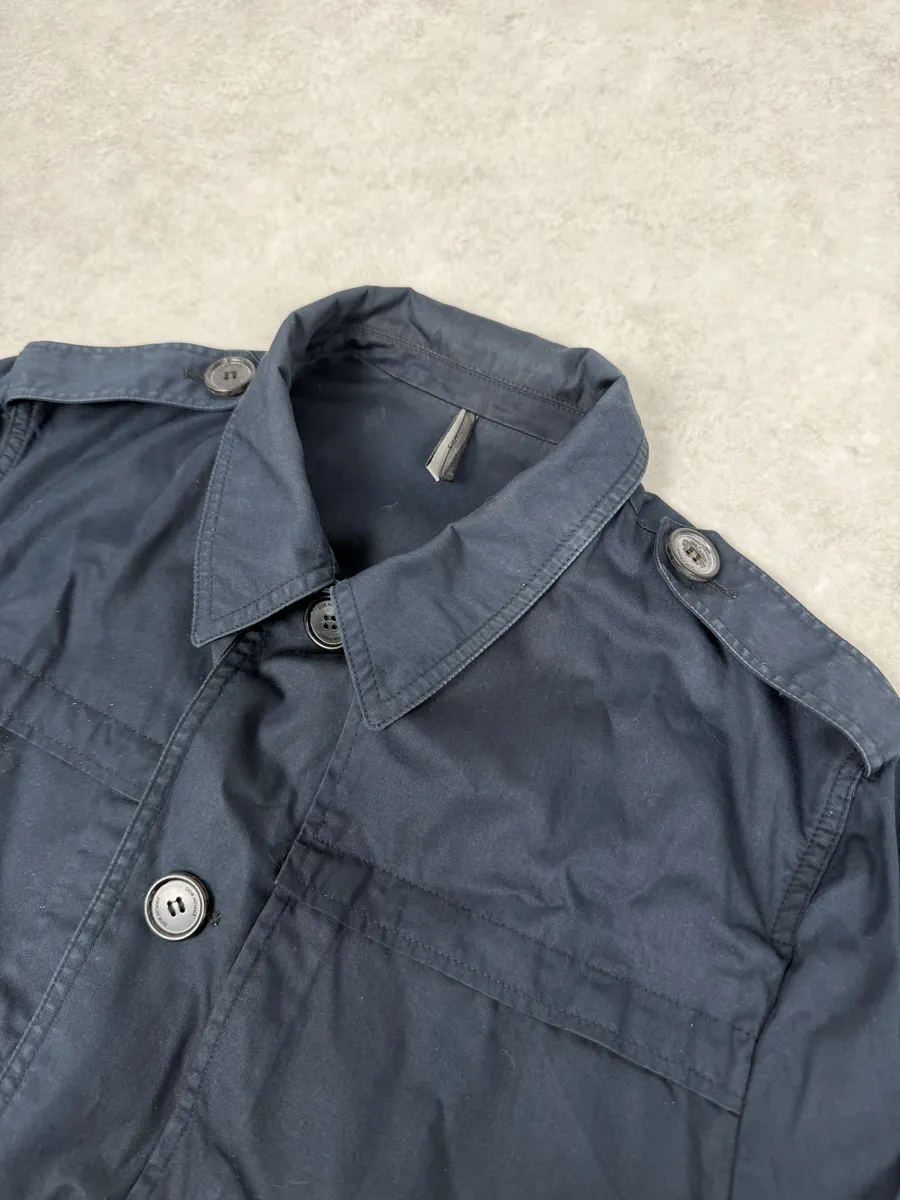AW2009 Dior Saharienne Navy Buttoned Jacket by Kris Van Assche - Image 11