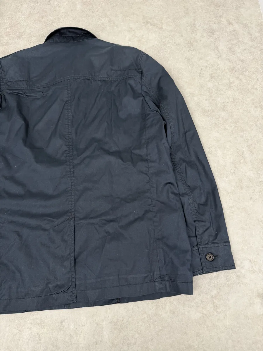 AW2009 Dior Saharienne Navy Buttoned Jacket by Kris Van Assche - Image 6