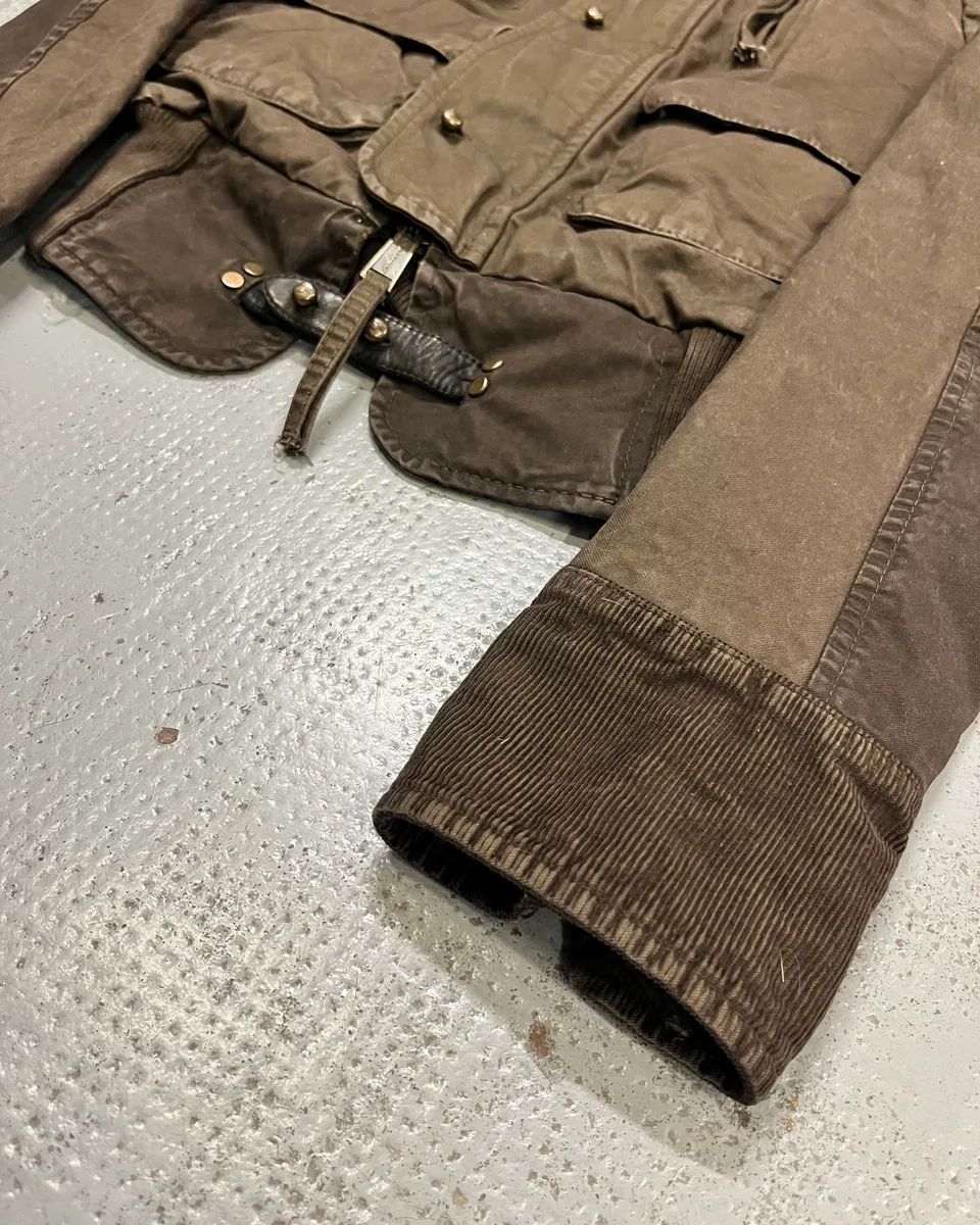 AW2009 Dsquared2 Brown Multi Pockets Cargo Bomber Jacket - Image 6