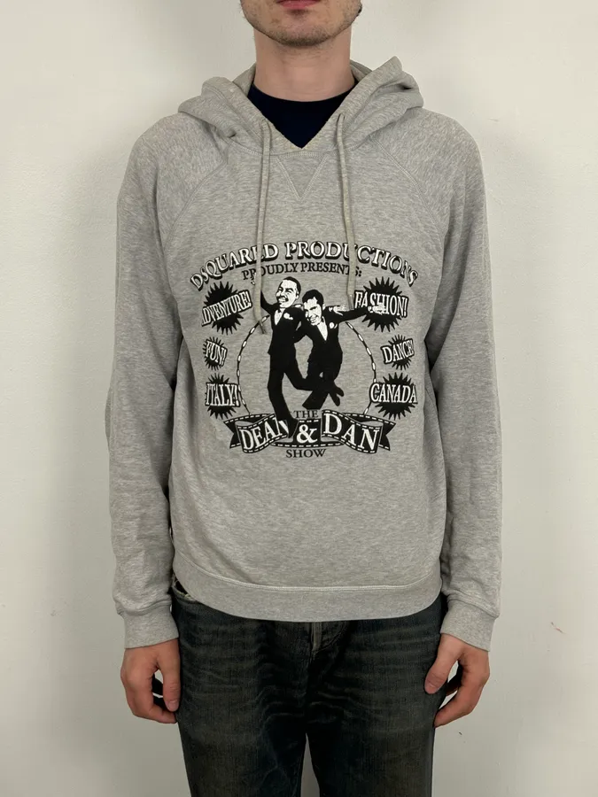 AW2009 Dsquared2 Dance Production Grey Hoodie - Image 2