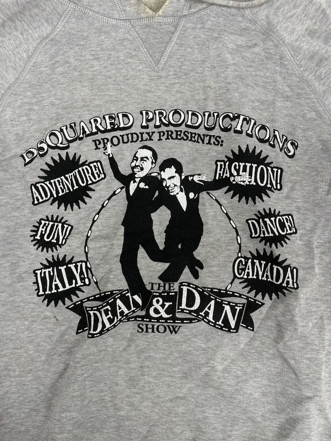 AW2009 Dsquared2 Dance Production Grey Hoodie - Image 8
