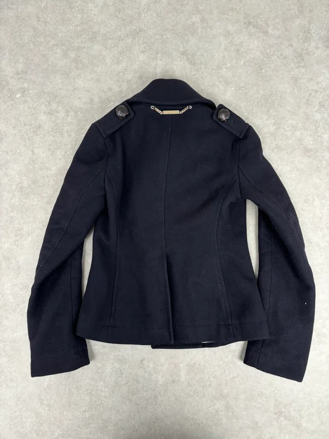 AW2009 Dsquared2 Dark Classy Caban Wool Coat - Image 6