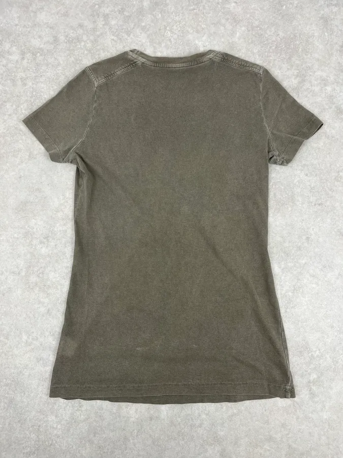 AW2009 Dsquared2 Khaki Humans Tree Nature T-Shirt - Image 2