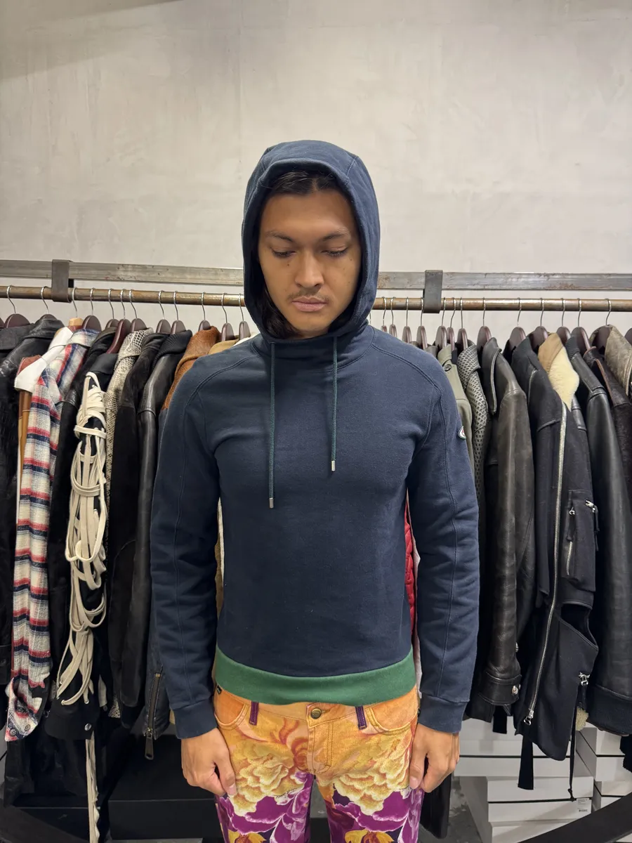 AW2009 Gucci Navy Signature Hoodie - Image 2