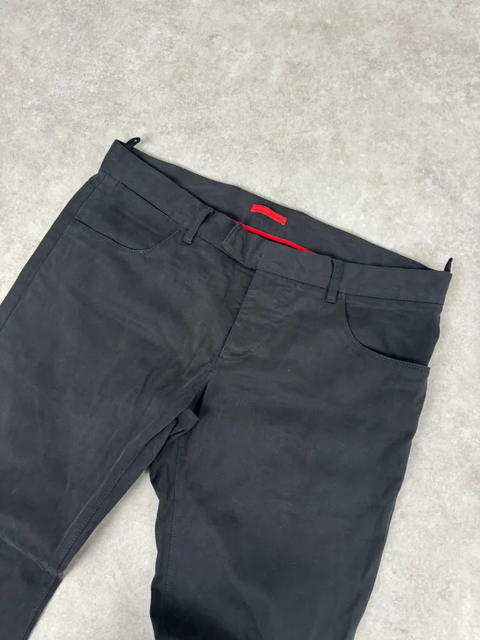 AW2009 Prada Black Classy Pants - Image 5