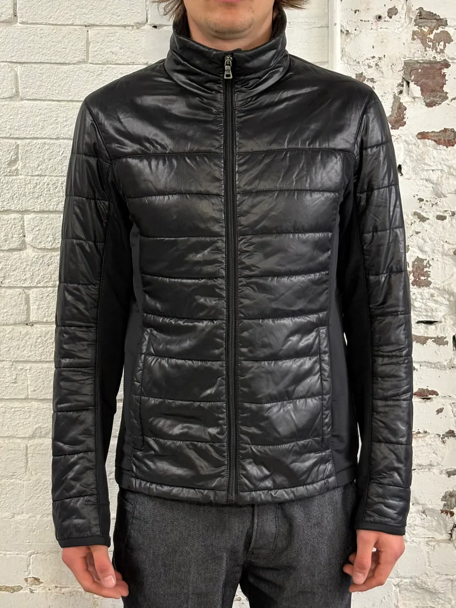 AW2009 Prada Black Nylon Quilted Puffer Jacket - Image 2