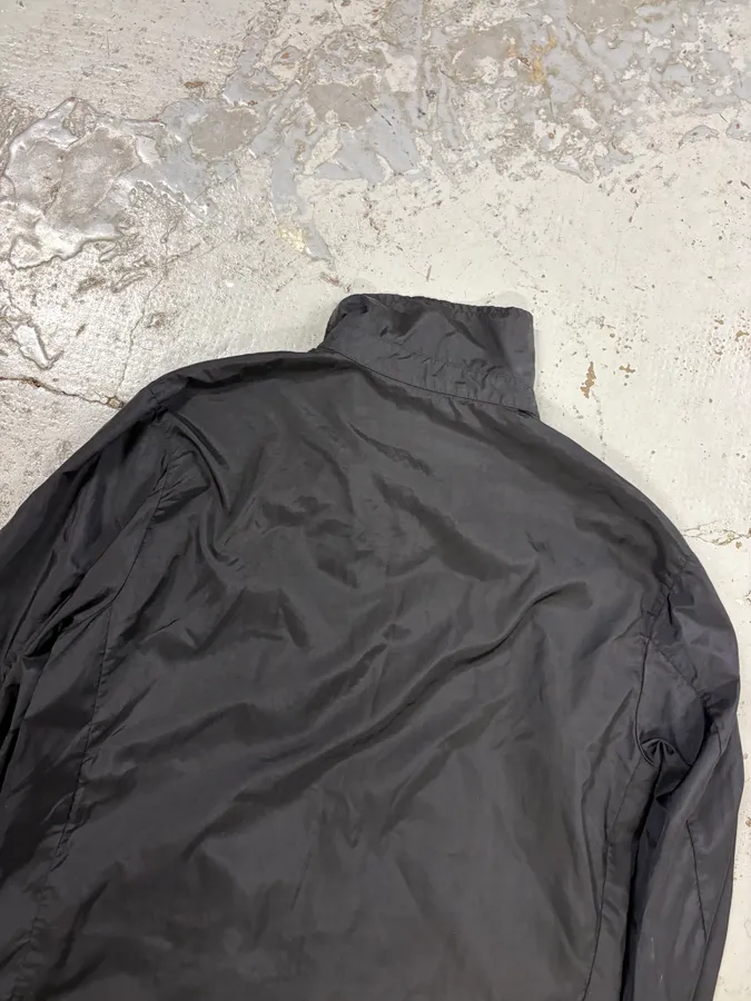 AW2009 Prada Black Nylon Windbreaker Light Jacket - Image 6