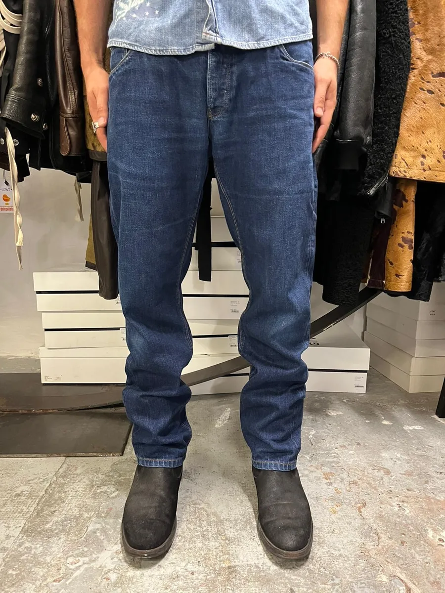 AW2009 Prada Blue Denim Jeans - Image 2