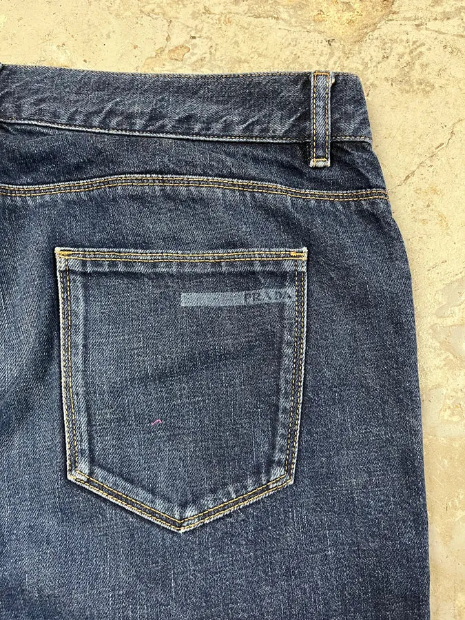 AW2009 Prada Blue Denim Jeans - Image 8