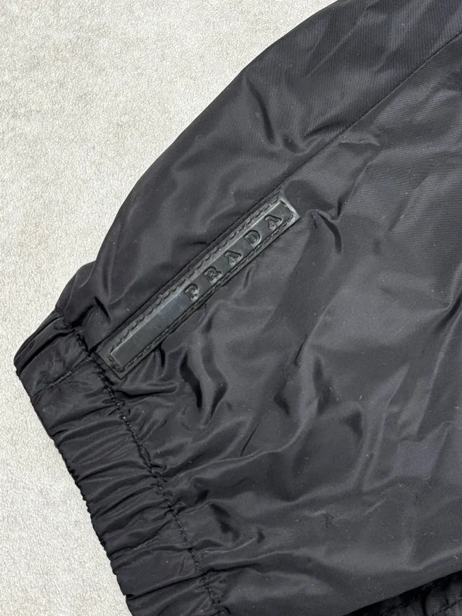 AW2009 Prada Linea Rossa Black & Grey Reversible Jacket - Image 13