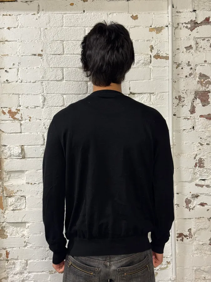 AW2010 Bikkembergs Black Moto Sweater - Image 3