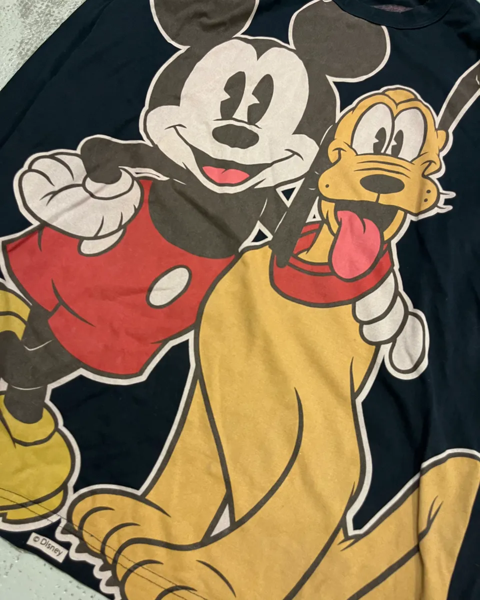 AW2010 Dolce & Gabbana Mickey & Pluto Grey Longsleeves - Image 7