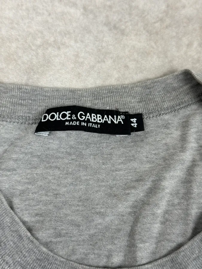 AW2010 Dolce & Gabbana Rocky Grey T-Shirt - Image 9