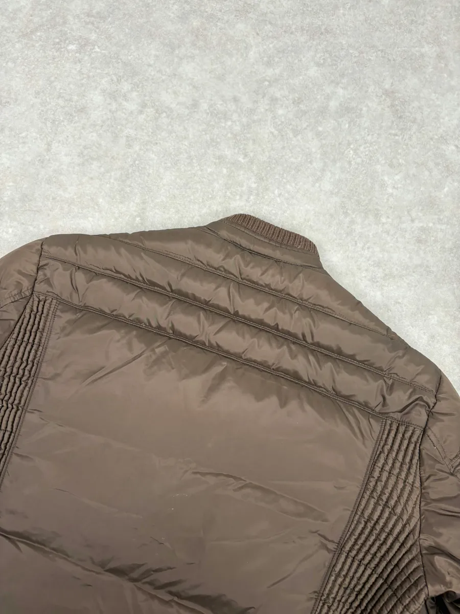 AW2010 Dsquared2 Brown Biker Puffer Jacket - Image 7
