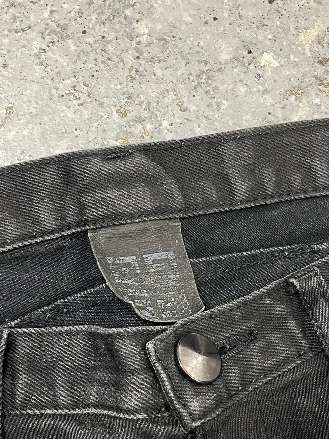 AW2010 Givenchy Black Slim Denim Jeans - Image 10