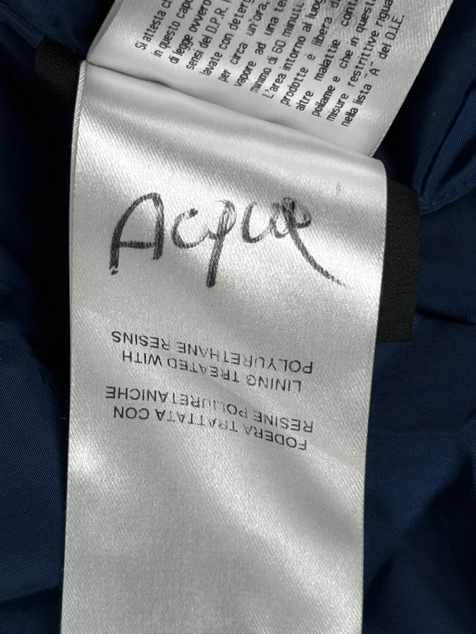 AW2010 Gucci Blue Hooded Quilted Puffer Jacket - Image 14