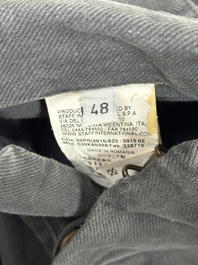 AW2010 Maison Margiela Grey Classy Signature Pants - Image 11