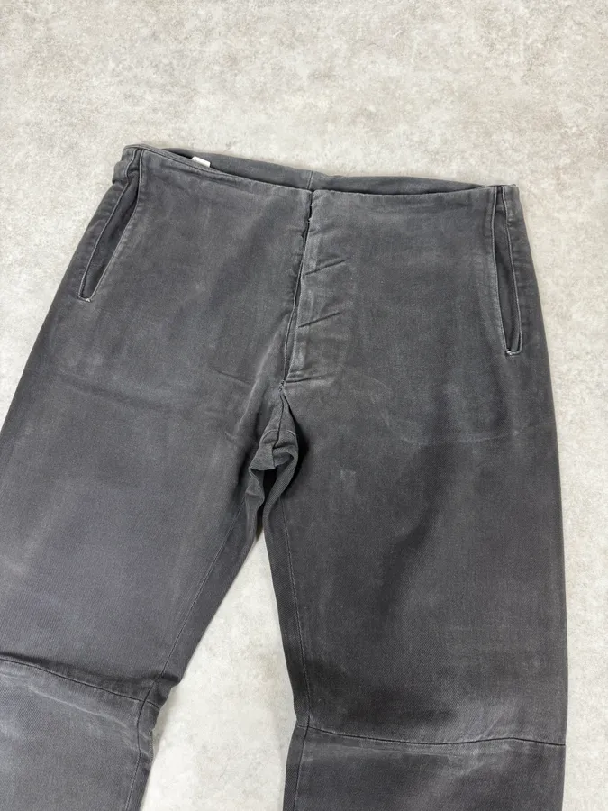 AW2010 Maison Margiela Grey Classy Signature Pants - Image 7