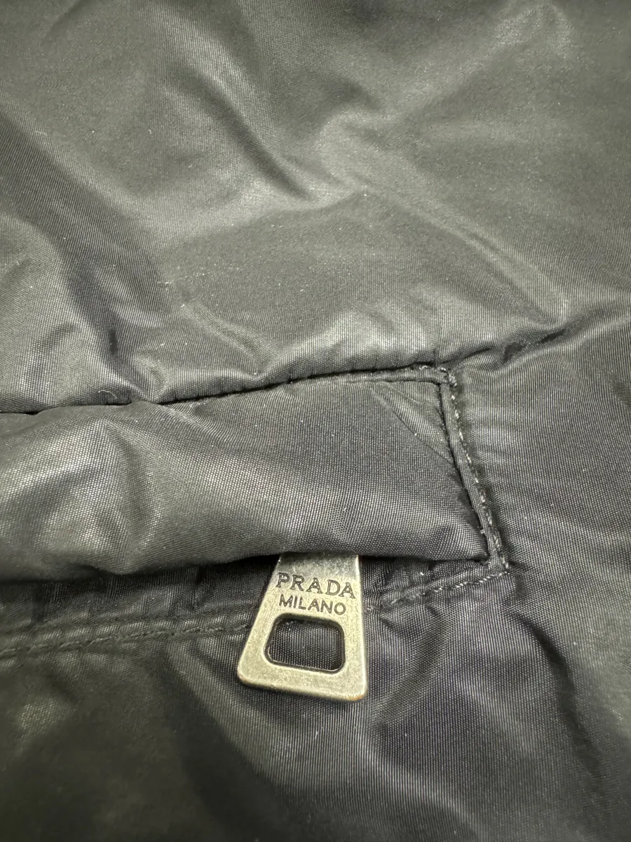 AW2010 Prada Linea Rossa Black Sport Hooded Jacket - Image 8