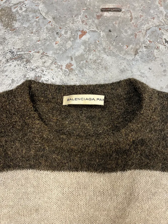 AW2011 Balenciaga Wool Striped Sweater - Image 7