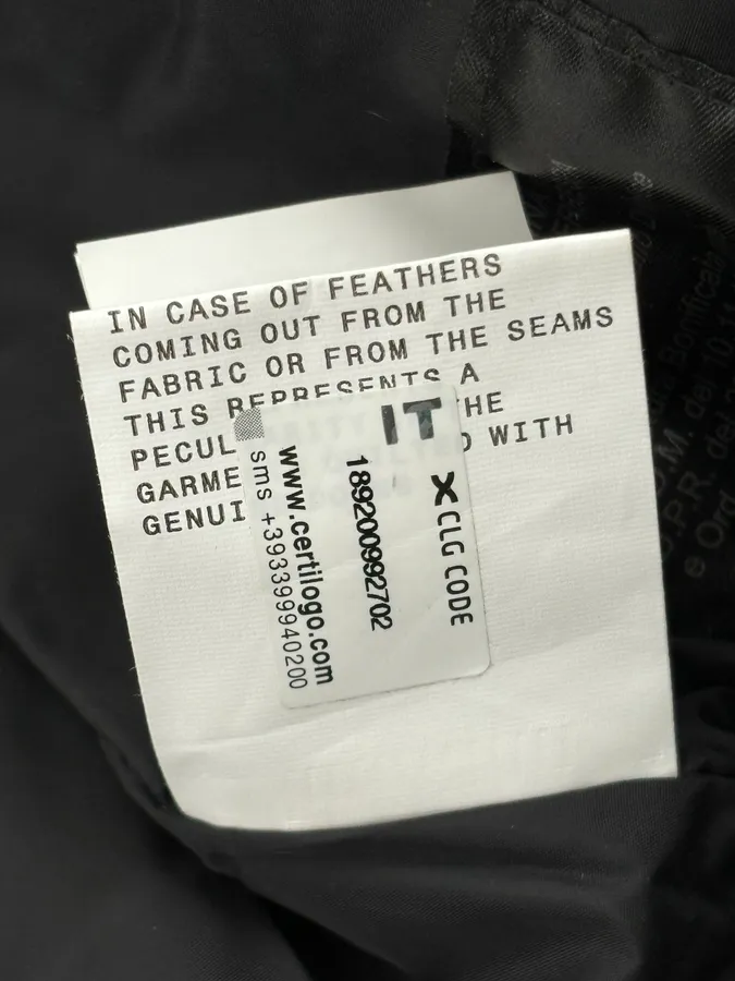 AW2011 Cavalli Black Nylon Quilted Puffer Jacket - Image 11