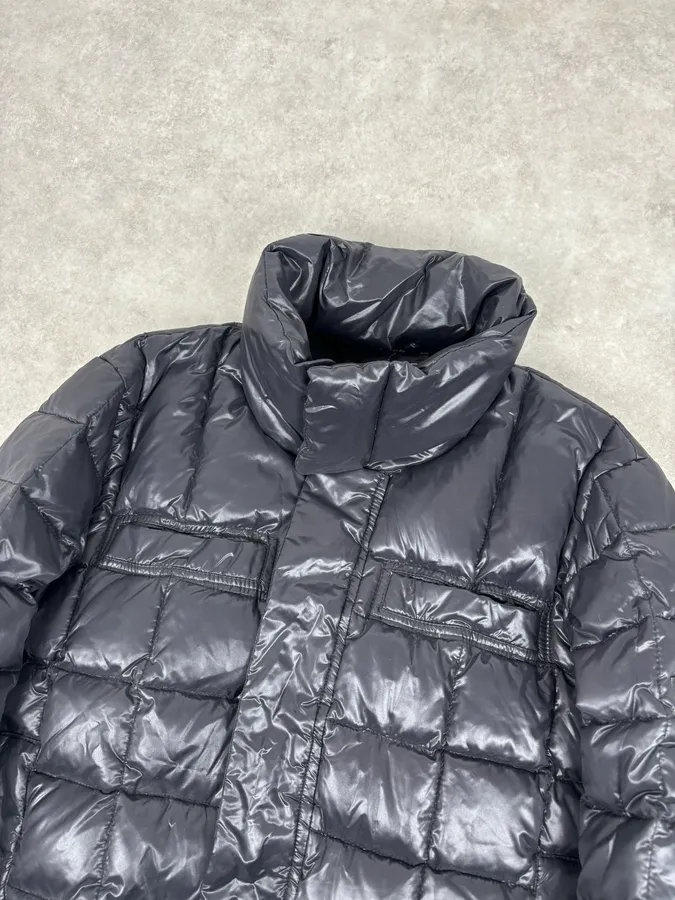 AW2011 Cavalli Black Nylon Quilted Puffer Jacket - Image 4