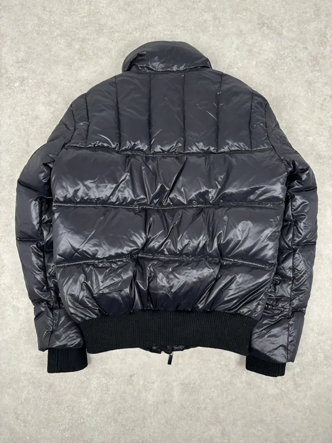 AW2011 Cavalli Black Nylon Quilted Puffer Jacket - Image 5