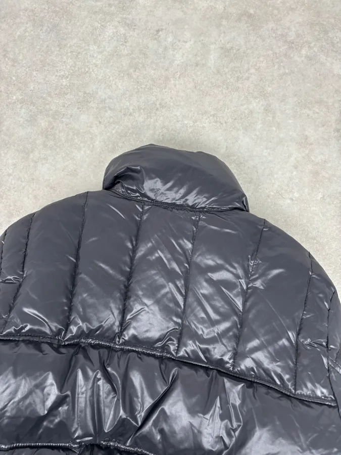 AW2011 Cavalli Black Nylon Quilted Puffer Jacket - Image 6